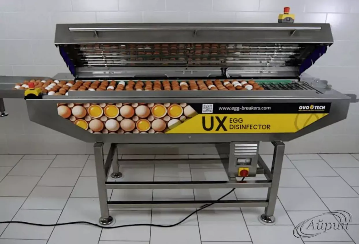 оборудование для дезинфекции яиц UX-1 ovo tech