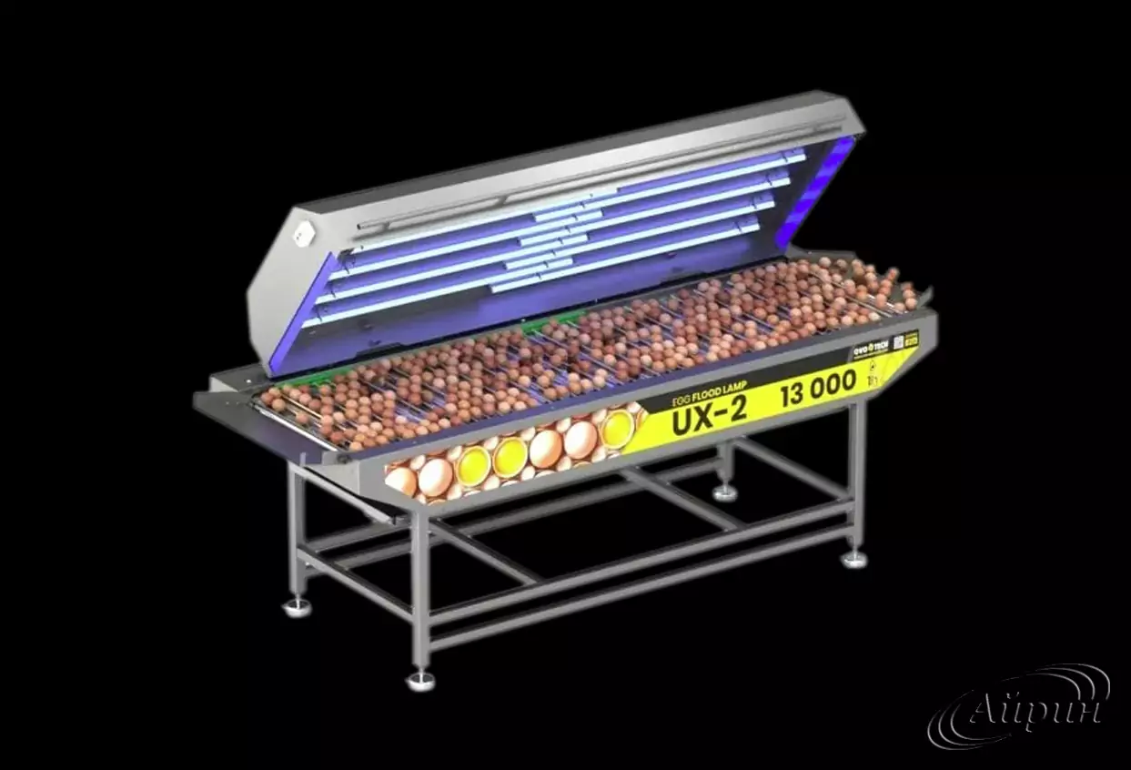 Машина для дезинфекции яиц ультрафиолетом UX-2 ovo tech
