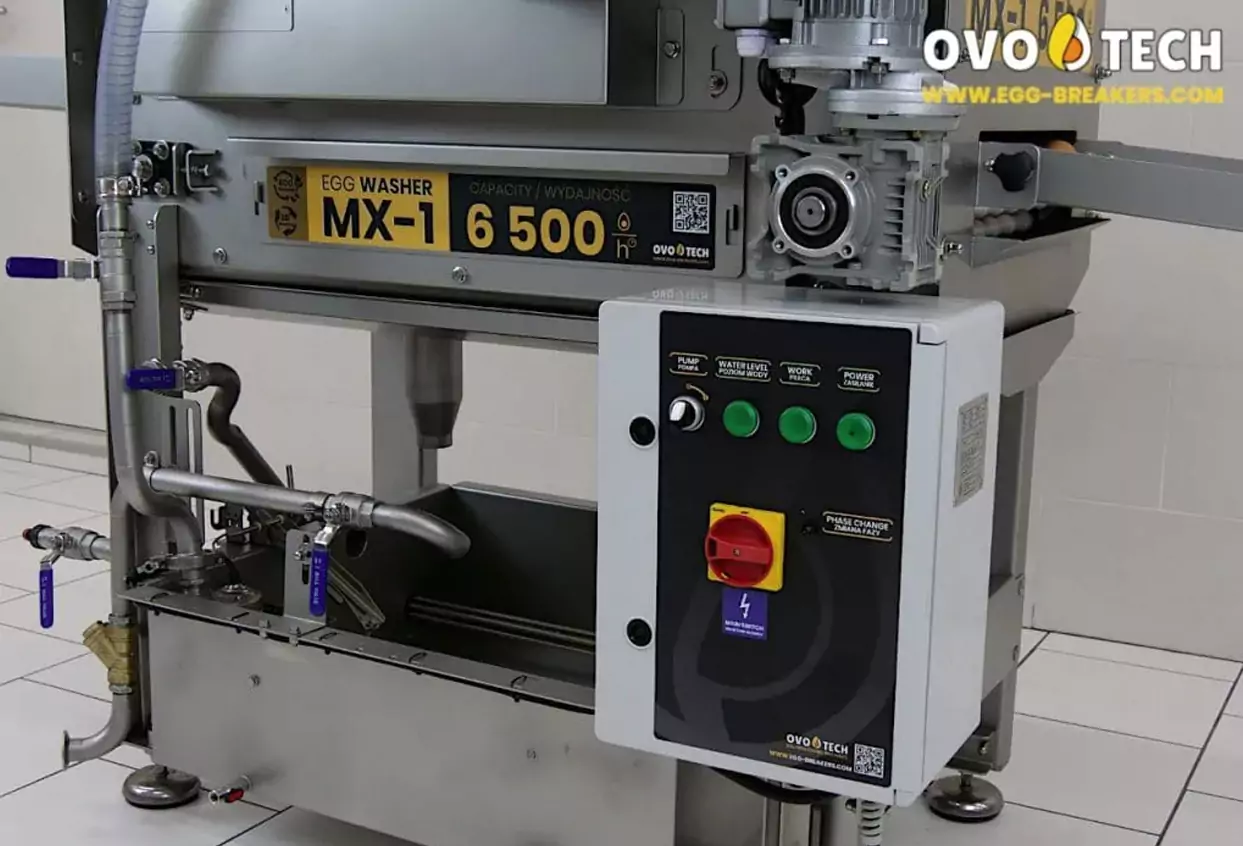 машина для мойки и дезинфекции яиц МX-1 Ovo tech